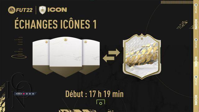 FIFA 22, date and list of rewards for exchange icons 1