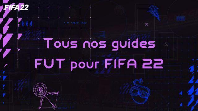 FIFA 22, tous nos guides FUT