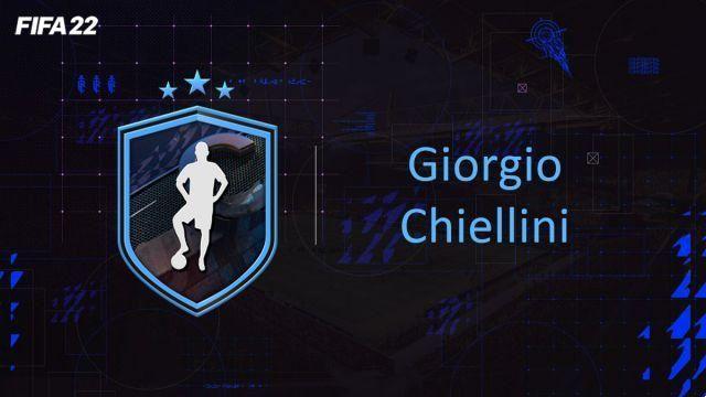 FIFA 22, Soluzione DCE FUT Giorgio Chiellini