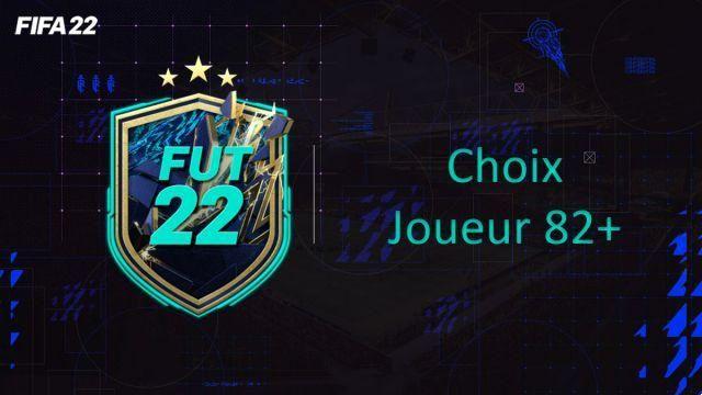 FIFA 22, solução DCE FUT Escolha do jogador 82+