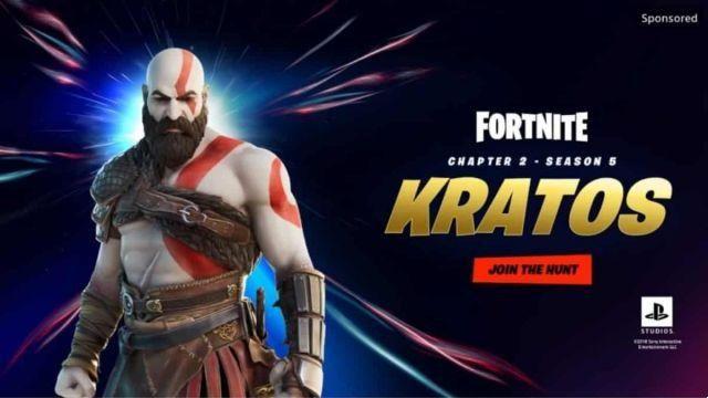 Fortnite: Kratos joins the hunt for season 5