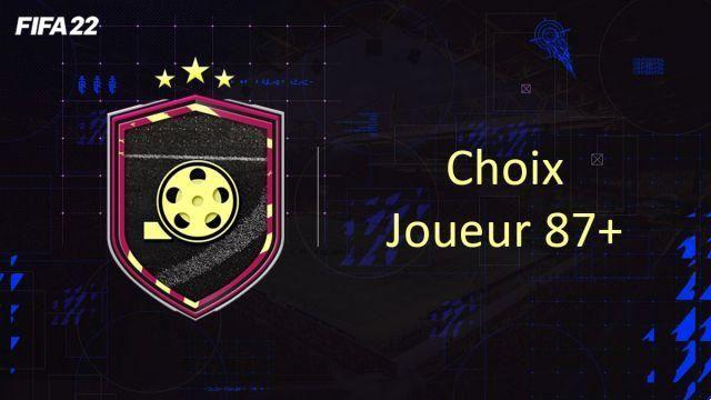 FIFA 22, DCE FUT Solution Player Choice 87+