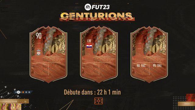 Date and list of players for the FUT Centurions event on FIFA 23