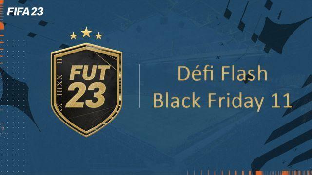 FIFA 23, DCE FUT Black Friday 11 Flash Challenge Procedura dettagliata