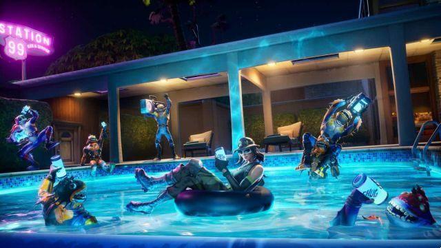 Summer Relaxation, Fortnite Season 10 temporary challenges
