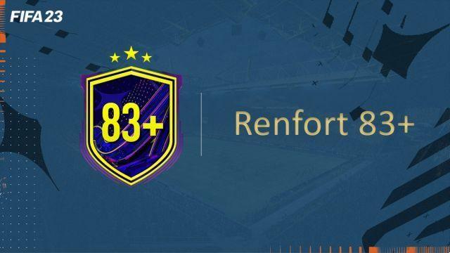 FIFA 23, solução de reforço DCE FUT 83+