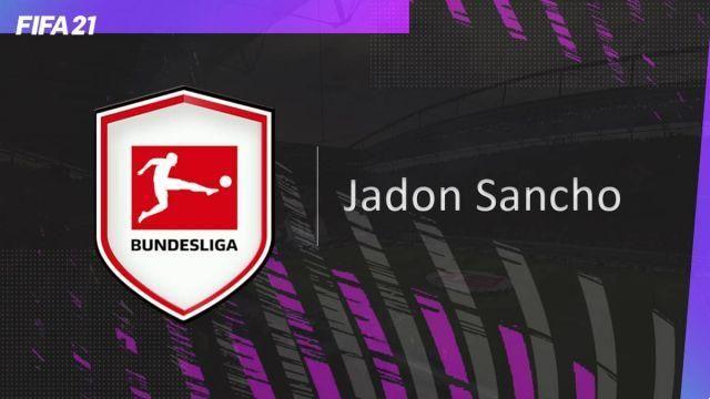 FIFA 21, Solução DCE Jadon Sancho