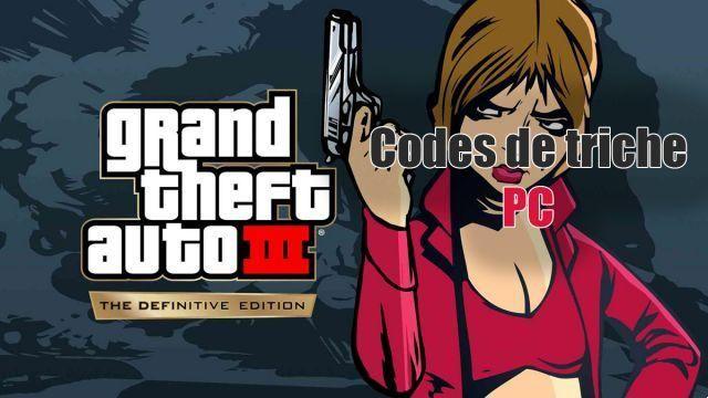 GTA 3: PC cheat codes, tips and cheat code