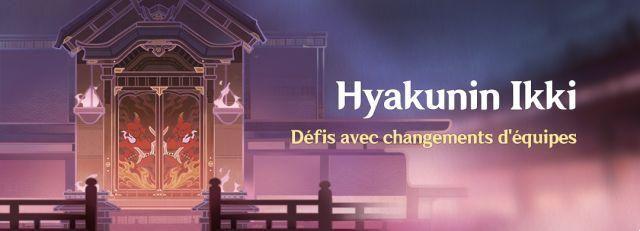 Genshin Impact : Hyakunin Ikki, date and event info