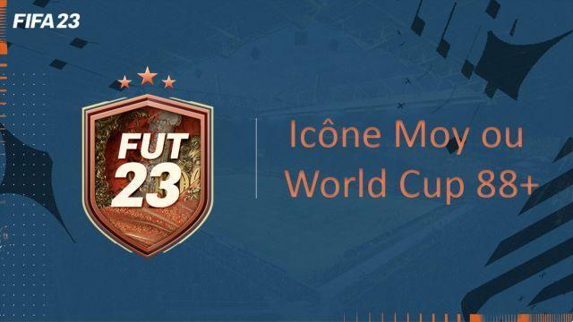 FIFA 23, icono promedio de refuerzo de la solución DCE FUT o FIFA World Cup 88+