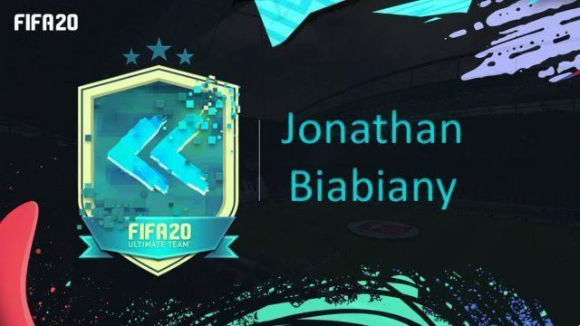 FIFA 20: Solución DCE Jonathan Biabiany Flashback