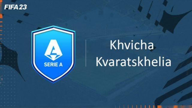 FIFA 23, DCE FUT Solution Khvicha Kvaratskhelia