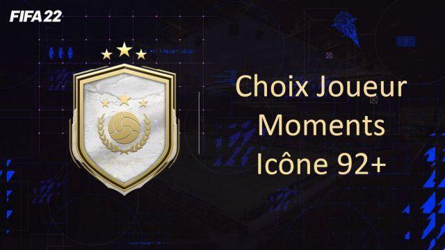 FIFA 22, DCE FUT Solution Choice Players Moments Icon 92+