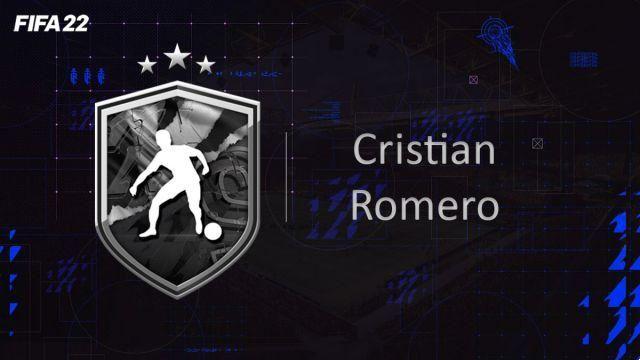FIFA 22, Solução DCE FUT Cristian Romero