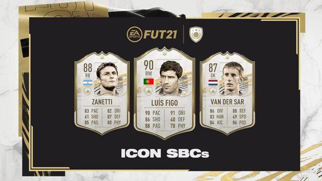 Icone FIFA 21 DCE, icone elenco giocatori