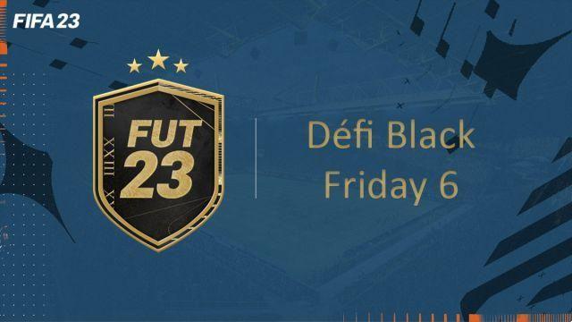 FIFA 23, DCE FUT Black Friday 6 Flash Challenge Procedura dettagliata