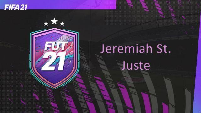 Passo a passo do FIFA 21 DCE Jeremiah St. Just