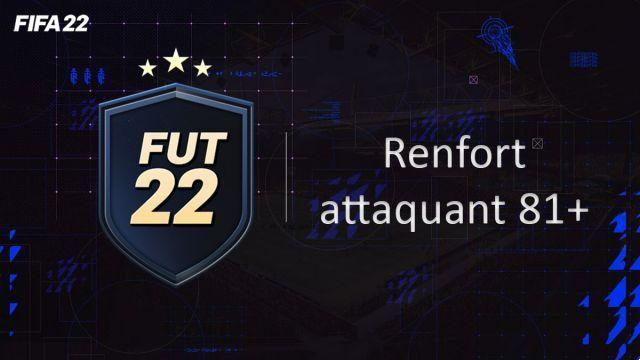 FIFA 22, DCE FUT Solución de refuerzo de atacantes 81+