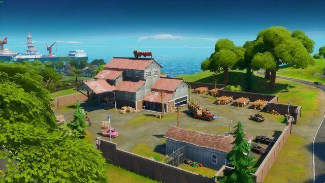 Land at The Rig, Hydro 16 and Loogjam Woodworks, Fortnite Trials of TNTina Week 3 Challenges
