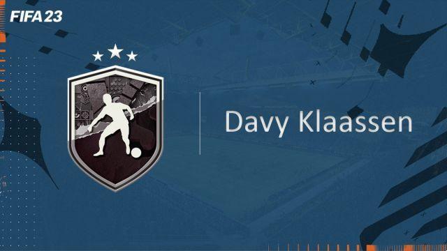 FIFA 23, Soluzione DCE FUT Davy Klaassen