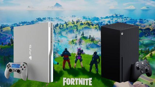 Fortnite present at the launch of the PS5 and the XBox Series X