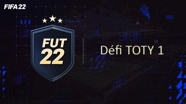 FIFA 22, DCE FUT Solución Défi TOTY 1