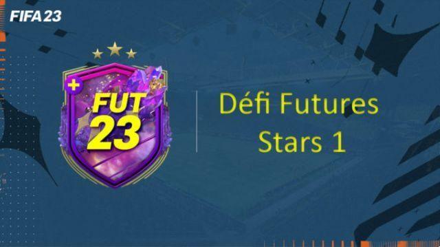 FIFA 23, DCE FUT Future Stars 1 passo a passo do desafio