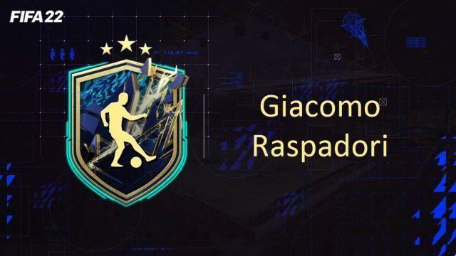 FIFA 22, Soluzione DCE FUT Giacomo Raspadori