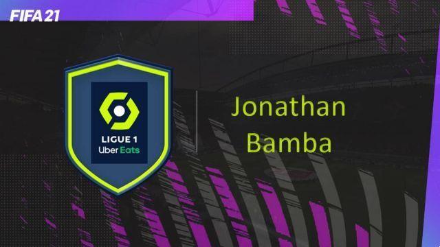 FIFA 21, Solução DCE Jonathan Bamba Ligue 1