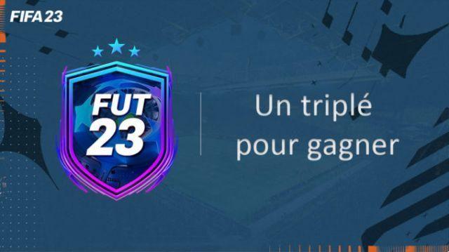 FIFA 23, DCE FUT Solution A hat-trick to win