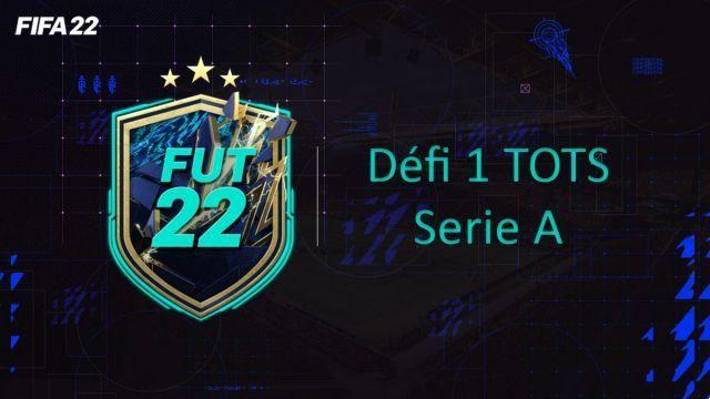 FIFA 22, Soluzione DCE FUT Défi TOTS Serie A 1
