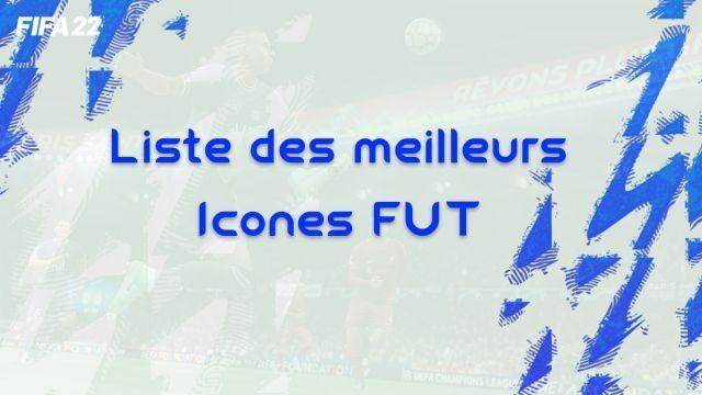 Lista das melhores cartas e jogadores de ícones do FUT no FIFA 22