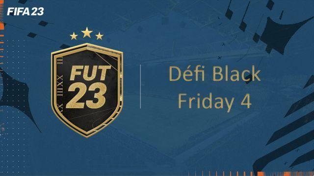 FIFA 23, DCE FUT Black Friday 4 Flash Challenge Procedura dettagliata