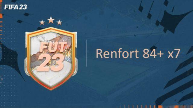 FIFA 23, solução de reforço DCE FUT 84+ x7