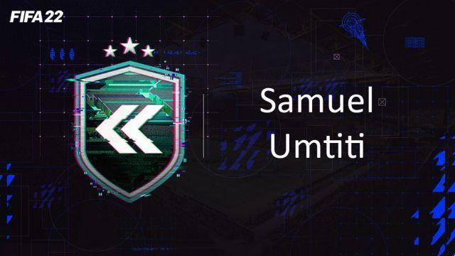 Solución FIFA 22, XNUMX FUT Samuel Umtiti