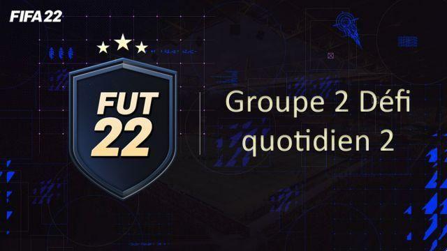 FIFA 22, DCE FUT Solution Gruppo 2 Sfida giornaliera 2