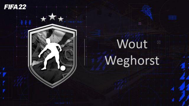 FIFA 22, solução DCE FUT Wout Weghorst