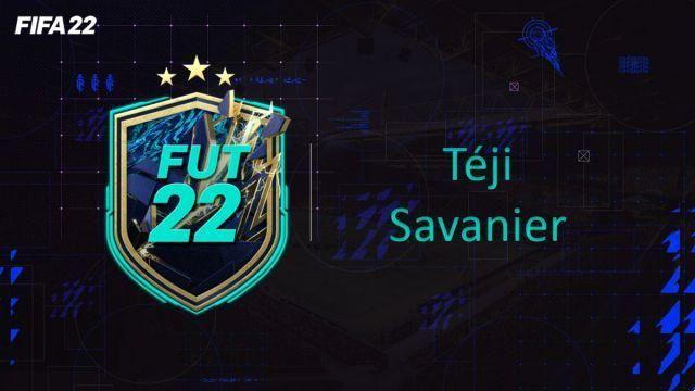 FIFA 22, Soluzione DCE FUT Teji Savanier