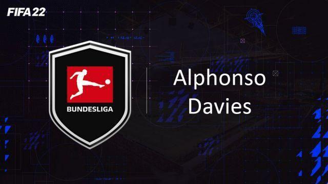 FIFA 22, Soluzione DCE FUT Alphonso Davies