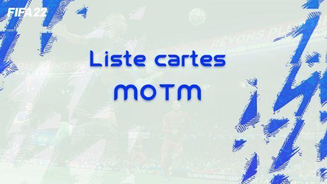 FIFA 22, le carte MOTM, Man of the Match