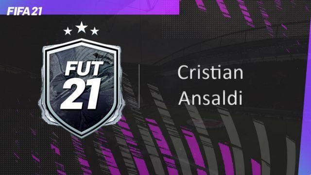 FIFA 21, Solución DCE Cristian Ansaldi