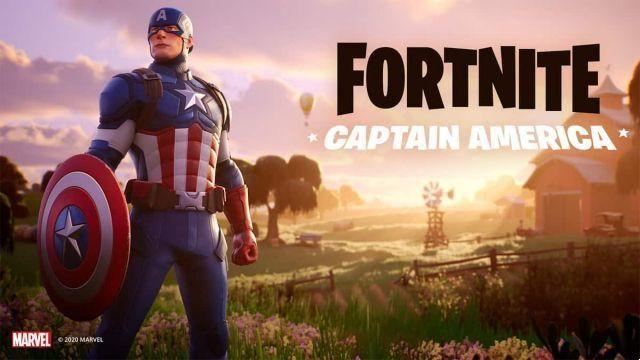Como desbloquear a skin do Capitão América no Fortnite?