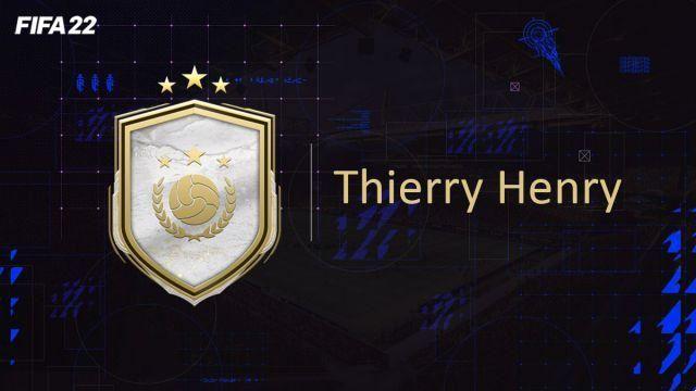 FIFA 22,  Solution DCE Thierry Henry