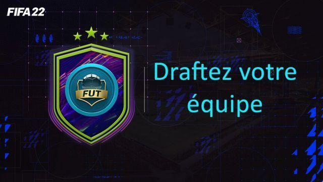 Soluzione FIFA 22, DCE FUT Disegna la tua squadra