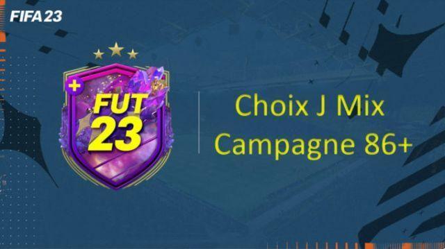 FIFA 23, campagna DCE FUT Solution Player Choice Mix 86+