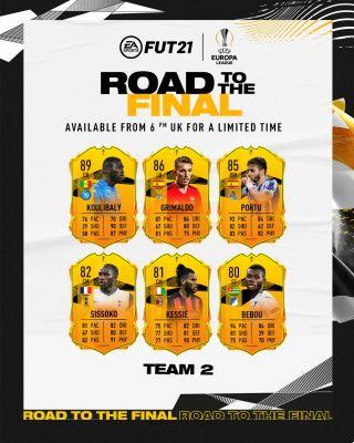 FIFA 21 Road to the Final, list of players RTTF