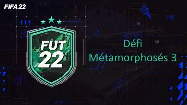 Recorrido del desafío FIFA 22, DCE FUT Shapeshifters 3